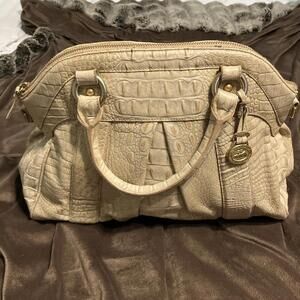 Brahmin Louise Rose RARE Sandalwood Crocodile, MISSING STRAP